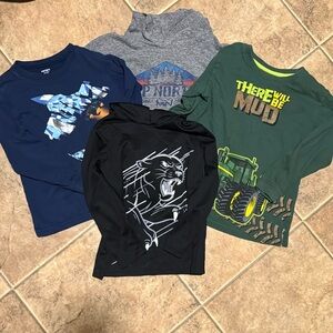 Boys size 6 long sleeve lot!